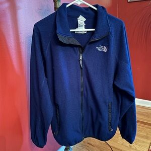 Men’s North Face Dark Blue Fleece Jacket